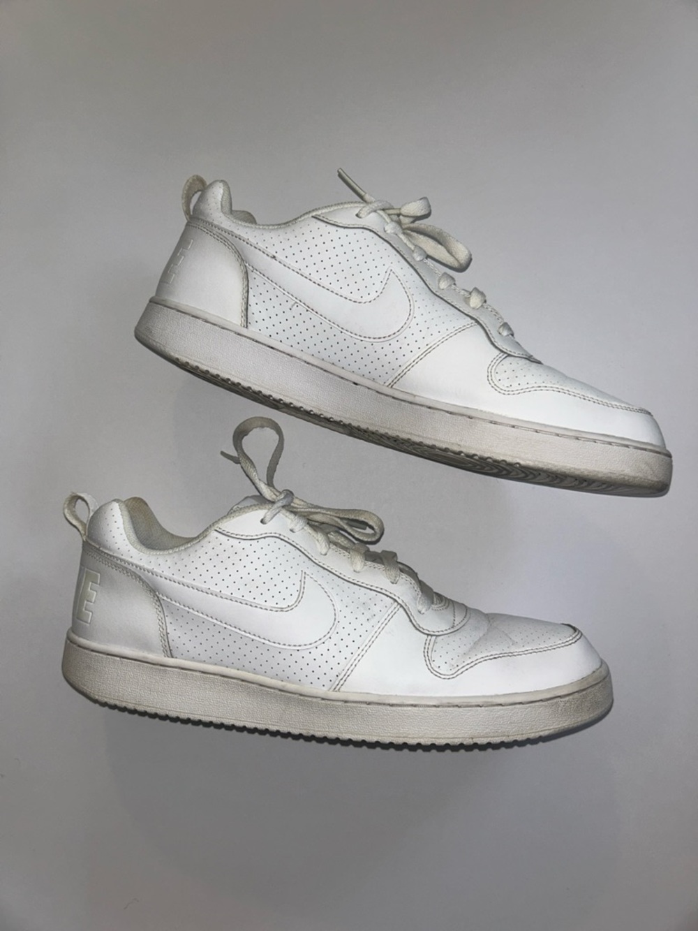 Nike Men’s White Court Vision Low-Top Sneakers